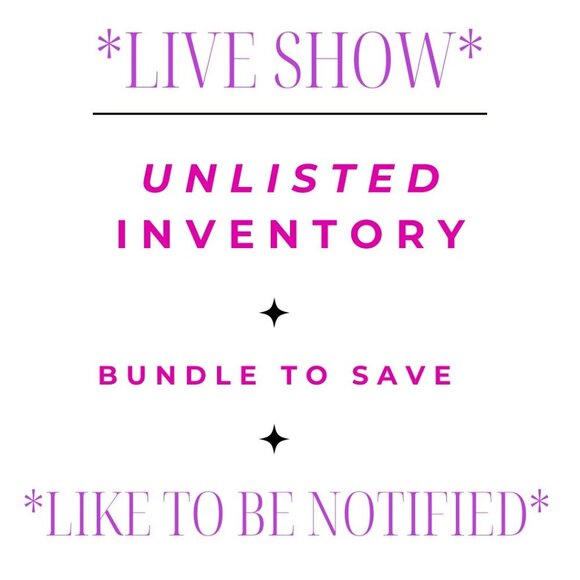 LIVE SHOW - unlisted clothing and all the fun things - Picture 1 of 1